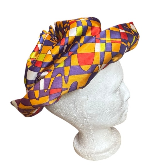 1960s/Early 70s Union‎ Made Op Art/Psychedelic Hat main image 8